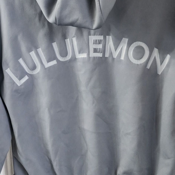 Lululemon Athletica Slate Gray Zip-Up Hoodie Expression - Picture 3 of 3